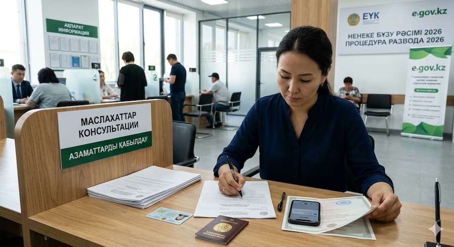 Как подать на развод в Казахстане в 2026 году